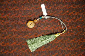 糖心玛瑙吊坠流苏挂件