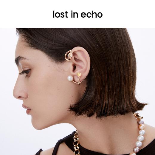 lost in echo 原创设计师品牌 个性设计感钉头锆石无耳洞免穿刺耳挂 商品图4
