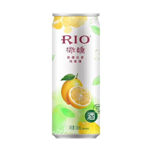 【活动特惠】Z| 锐澳（RIO）鸡尾酒果酒3度微醺系列 柠檬红茶味330ml*24罐（普通快递） 商品图1