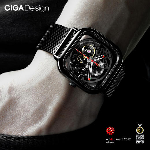 CIGA Design/玺佳 全镂空机械表 商品图4
