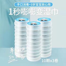 CCZ全日净一次性干湿分离孕婴湿巾儿童手口专用消毒便携按压湿巾