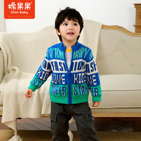 棉果果冬季男童字母对开毛衣M412161521677