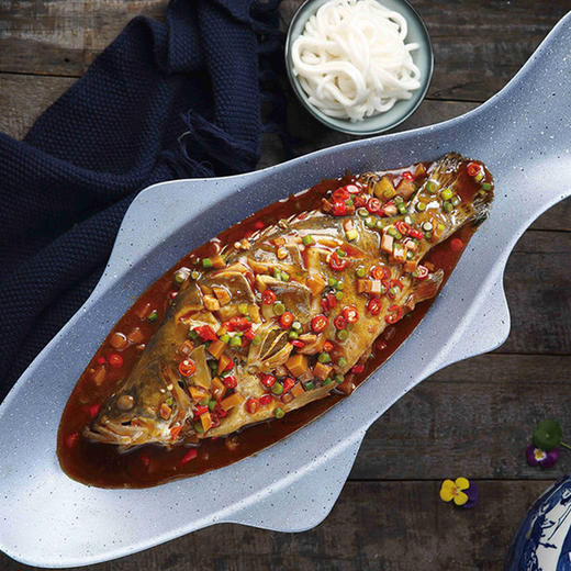 徽菜招牌~【杨记兴臭鳜鱼】475g/条，带料，徽菜头道招牌菜 商品图0