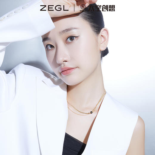 ZEGL×中国航天·太空创想联名玛瑙星球项链女锁骨链 商品图3