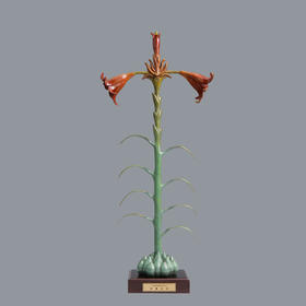 宇达青铜全铜摆件《百世合欢》创意礼品 工艺品 家居摆件  高66cm