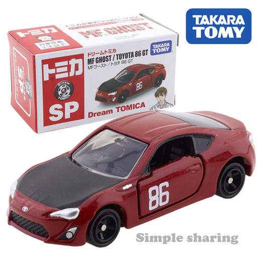 多美卡    186380    梦之仿真车-TOYOTA 86 GT 商品图0