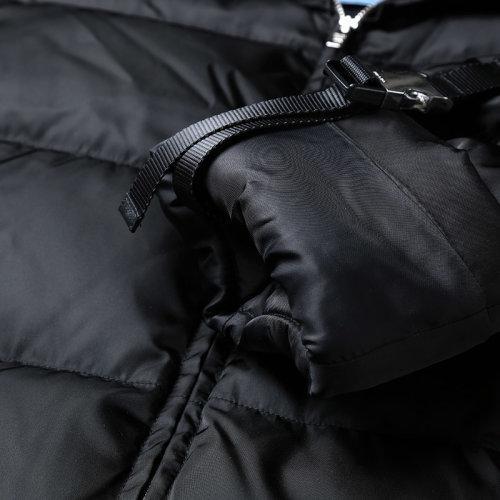 【现货秒发】PRADA/普拉达 女士羽绒服 女士再生锦纶中长款鹅绒连帽羽绒服外套 291544 1WQ8 S 192 商品图3