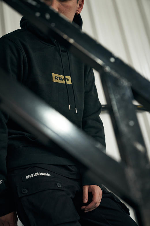 2021秋冬新款 DPLS X RWB BOX LOGO HOODIE 金标/银标 商品图11