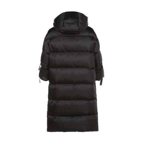 【现货秒发】PRADA/普拉达 女士羽绒服 女士再生锦纶中长款鹅绒连帽羽绒服外套 291544 1WQ8 S 192 商品图1