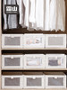 霜山布艺收纳盒可折叠宿舍衣柜整理盒家用整理桌面杂物储物盒 商品缩略图0