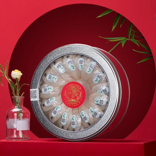 国济堂 溯源干燕窝礼盒 100g 大盏（红色） 商品图3