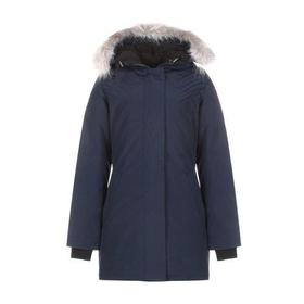 CANADA GOOSE/加拿大鹅【21秋冬新款】女士羽绒服 女士聚酯纤维修身版VICTORIA派克大衣鸭绒连帽羽绒服大衣外套 3037L