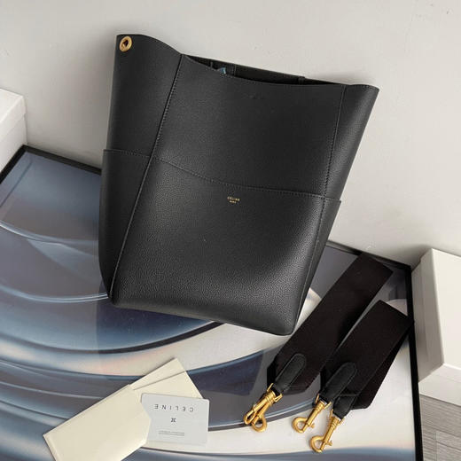 大号SEAU SANGLE水桶-黑色 商品图0