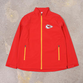 N*L 美职橄榄球 内抓绒开衫卫衣夹克外套 Z-7906