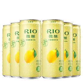 Z| 锐澳（RIO）洋酒 鸡尾酒 预调酒 柠檬味330ml*24罐（普通快递）