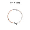 lost in echo 原创设计师品牌 设计感不对称珍珠拼接双层钉子项链 商品缩略图0