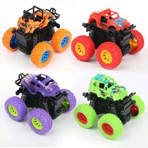 惯性四驱越野车儿童男孩模型车耐摔玩具车小汽车玩具 商品图2