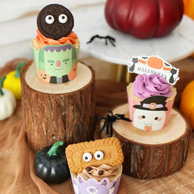 万圣搞怪杯 · 杯子蛋糕礼盒