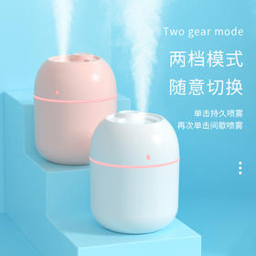 【家用电器】USB加湿器彩蛋加湿器USB静音加湿香薰办公桌面便携大喷雾车载净化器