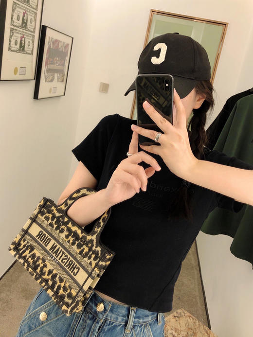 Mini tote 豹纹✔️ 商品图1