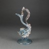 独角鹿西洋古董意大利威尼斯Murano玻璃点金工艺蓝色海豚摆件 商品缩略图0