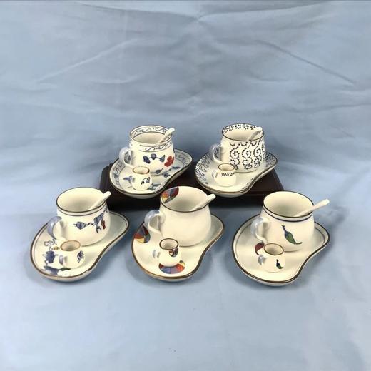 日本雅峰五种花色茶具套组 5套装 原盒保留 实物见视频 商品图0