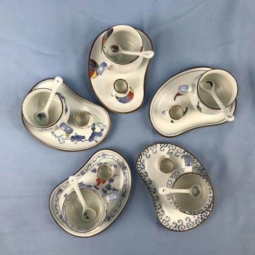 日本雅峰五种花色茶具套组 5套装 原盒保留 实物见视频 商品图3