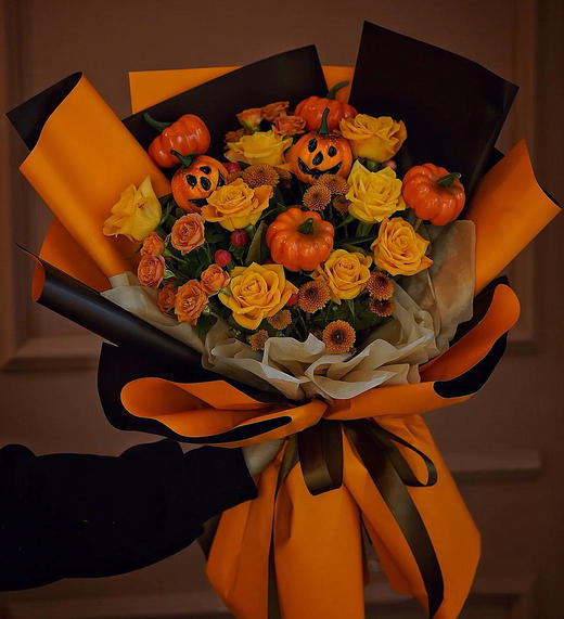 万圣节南瓜花束礼盒8选1 商品图7