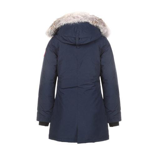 CANADA GOOSE/加拿大鹅【21秋冬新款】女士羽绒服 女士聚酯纤维修身版VICTORIA派克大衣鸭绒连帽羽绒服大衣外套 3037L 商品图1