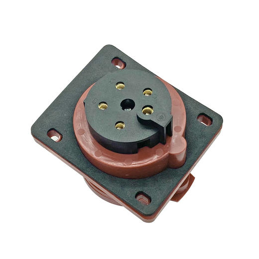 【货号07537】16A大电流工业级发电机5孔插座发电机配件发电机插头 商品图3