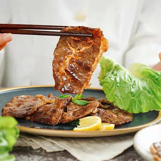 花间肥 【1.5斤-3斤装】玻利维亚天然谷饲牛肩峰切片750克-1500克   原肉原切 雪花丰富  涮火锅低温慢烤 商品图4