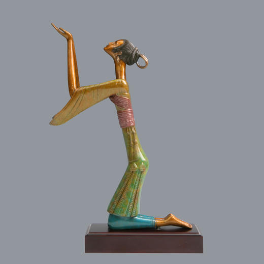 宇达青铜全铜摆件《艺术女神》创意礼品 工艺品 家居摆件  高32cm 商品图0
