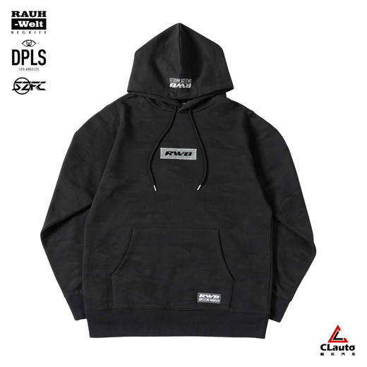 2021秋冬新款 DPLS X RWB BOX LOGO HOODIE 金标/银标 商品图1