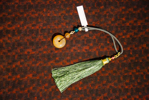 糖心玛瑙吊坠流苏挂件 商品图1