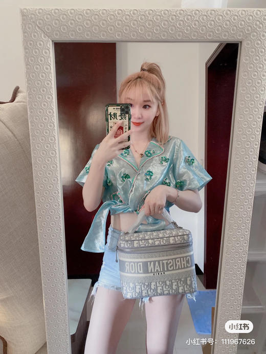 原单D家刺绣化妆包清货 🉐 商品图0