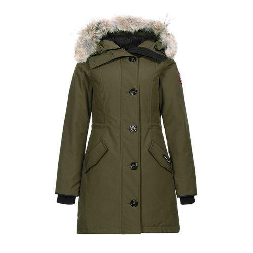 【现货秒发】CANADAGOOSE/加拿大鹅 女士涤纶ROSSCLAIR派克大衣鸭绒女士羽绒服 2580L 商品图9