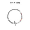 lost in echo 原创设计师品牌 设计感拼色不对称珍珠钉子OT扣项链男女同款 商品缩略图0