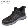 哈森男鞋休闲加绒一脚蹬软底鞋MA14627 商品缩略图1