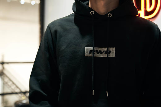 2021秋冬新款 DPLS X RWB BOX LOGO HOODIE 金标/银标 商品图13