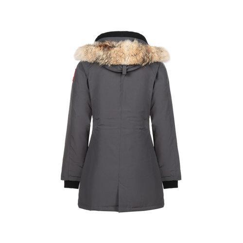 CANADA GOOSE/加拿大鹅【21秋冬新款】女士羽绒服 女士聚酯纤维修身版VICTORIA派克大衣鸭绒连帽羽绒服大衣外套 3037L 商品图11