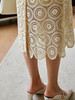 欧芮儿蕾丝半身裙女新款2021高腰显瘦圆形镂空肌理感气质裙子 商品缩略图2