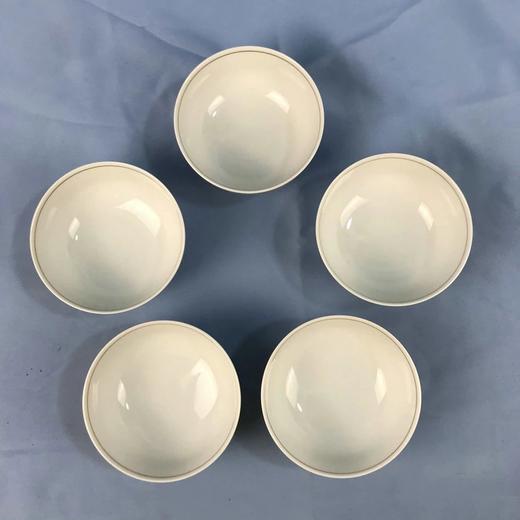 日本库山窑前畑瓷器彩绘碗 5枚装 原木盒保留 实物见视频 商品图4