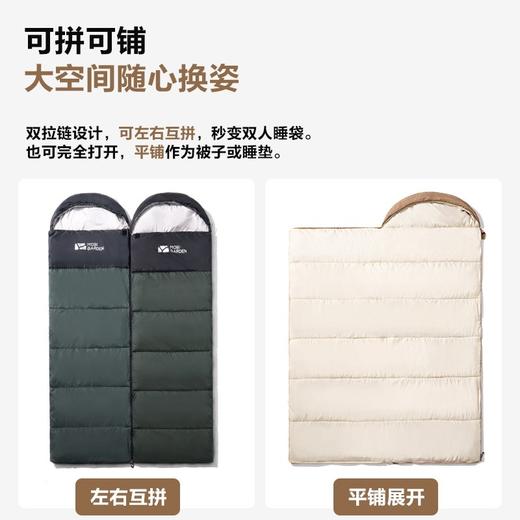 牧高笛精致露营睡袋大人户外露营保暖成人室内防寒单人便携睡袋XY（祥云） 商品图4