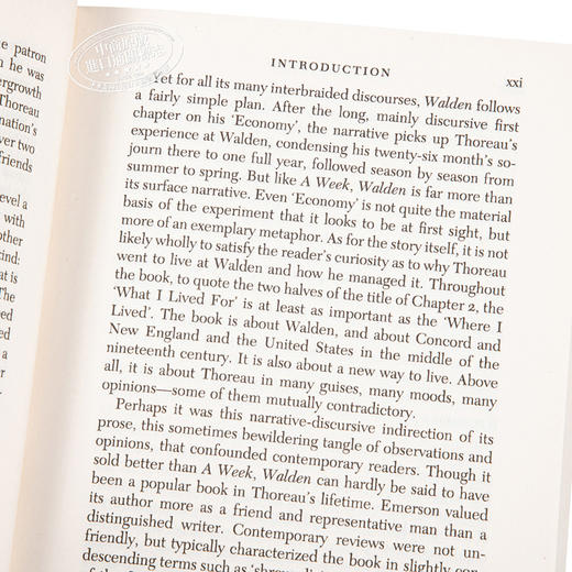 预售 【中商原版】梭罗：瓦尔登湖（牛津世界经典系列）英文原版 Walden (Oxford Worlds Classics) 商品图3