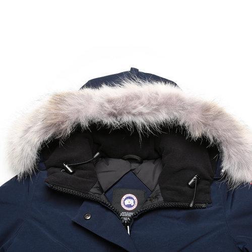 CANADA GOOSE/加拿大鹅【21秋冬新款】女士羽绒服 女士聚酯纤维修身版VICTORIA派克大衣鸭绒连帽羽绒服大衣外套 3037L 商品图2