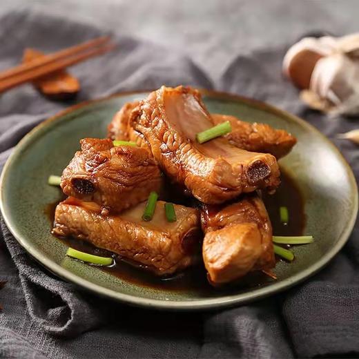 花间肥【2-4包 1.2-2.4斤装】西班牙伊比利亚黑猪雪花肋排600克-1200克 骨肉相间 山林果香 肥而不腻 煎烤焖炖 商品图3