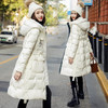 CPYY21719 冬装90白鸭绒气质腰间抽绳中长款羽绒服 商品缩略图2