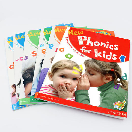 香港朗文幼儿自然拼读教材6册 英文原版 New Phonics for kids 1-6册 学生用书 培生分级阅读少儿幼儿启蒙英语教材 英文版原版书籍 商品图1