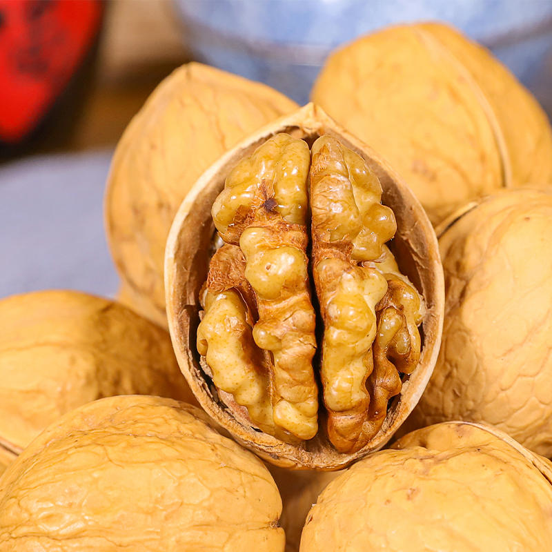 童昌纸皮烤核桃 壳薄仁大,一捏即开,新鲜香脆 分享装,独立装,多种包装