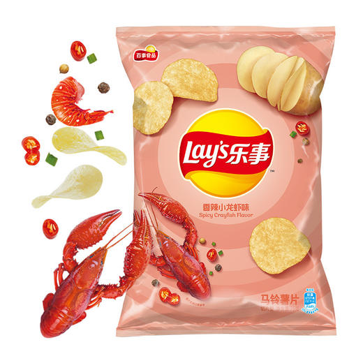 乐事薯片香辣小龙虾味70g 商品图0
